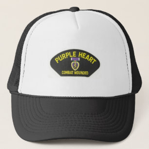 Purple Heart Trucker Hat