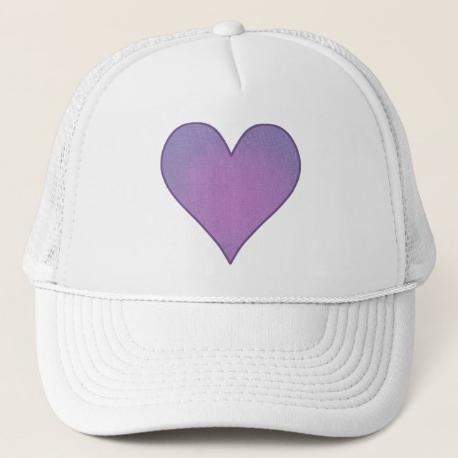 Purple Heart Trucker Hat (Front)