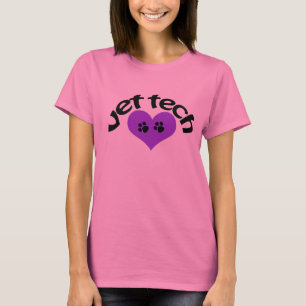 Purple heart vet tech tee