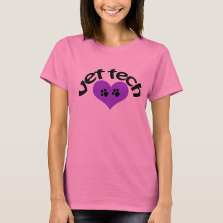 Purple heart vet tech tee