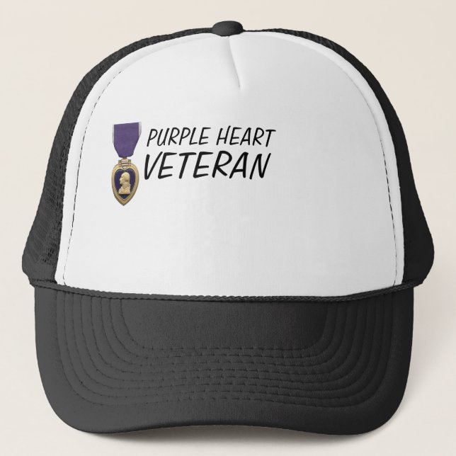 PURPLE HEART VETERAN CAP (Front)