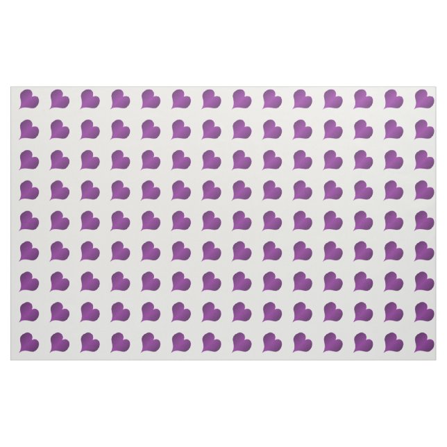 Purple Hearts Fabric (Yard)