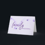 Purple Hearts for Daughter-in-law Birthday Card<br><div class="desc">Birthday for daughter-in-law on lavender heart background pattern.</div>