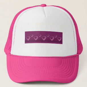 Purple Hearts Hat