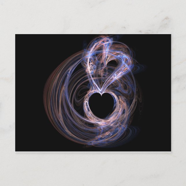 Purple Hearts Postcard (Front)