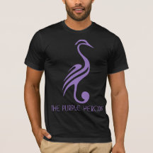 Purple Herons T-Shirt (dark)