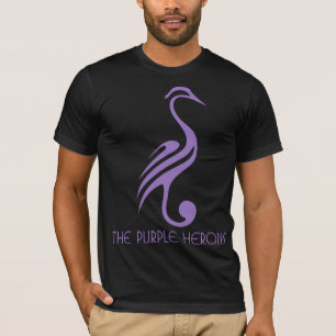 Purple Herons T-Shirt (dark)