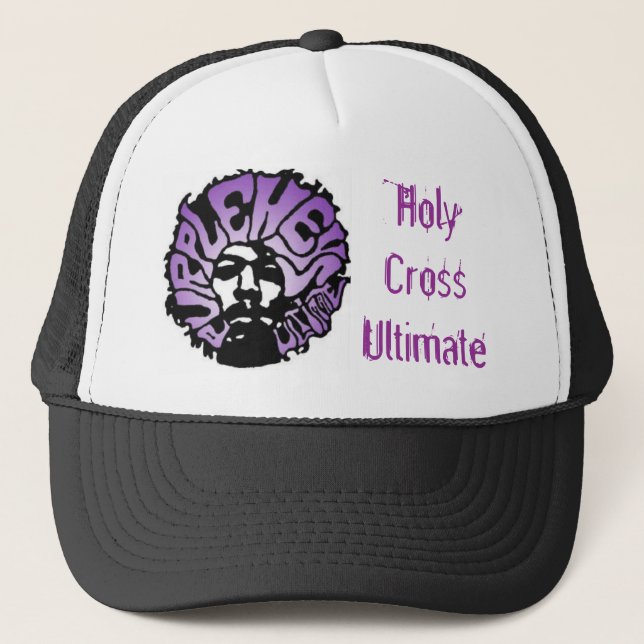 Purple Heys Trucker hat (Front)