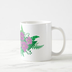 Purple Hibiscus Coffee Mug
