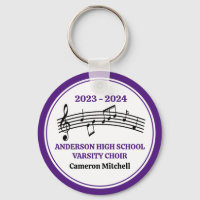 Purple High School Choir Personalised