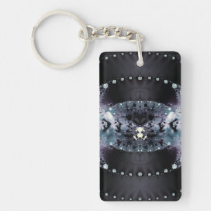 Purple Hole Key Ring