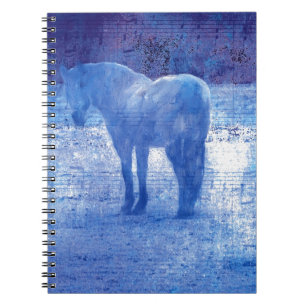 Purple Horse Digital Painting Notebook