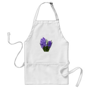 Purple Hyacinth Duo Standard Apron