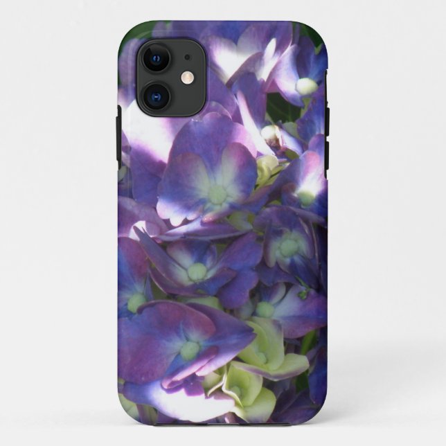 Purple Hydrangea Flowers Case-Mate iPhone Case (Back)