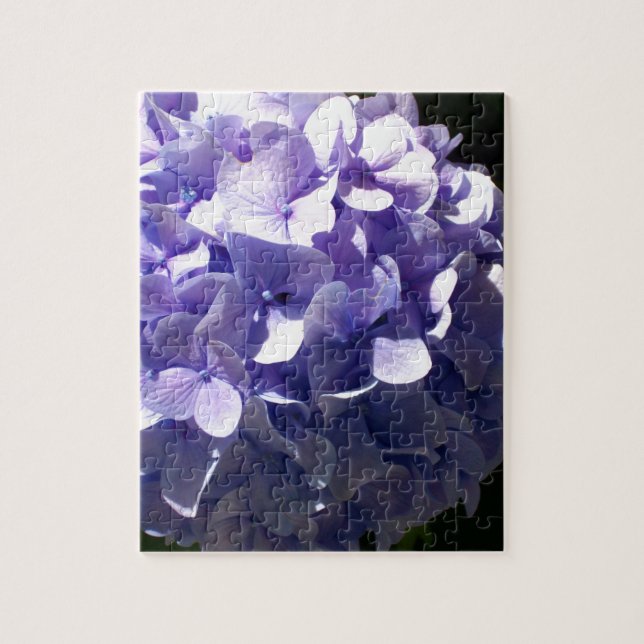 Purple  Hydrangea Jigsaw Puzzle (Vertical)