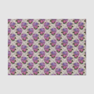 Purple Hydrangea Tissue Paper