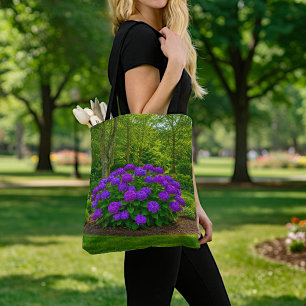 Purple Hydrangeas Tote Bag