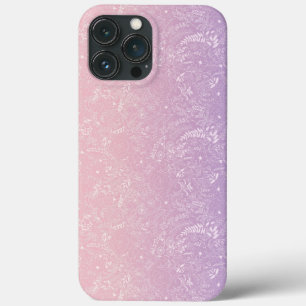 purple icy wind iPhone 13 pro max case