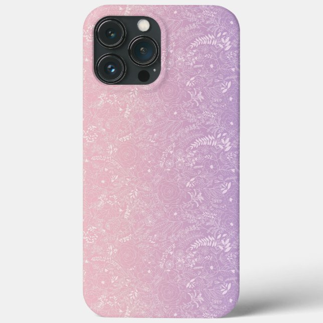 purple icy wind  Case-Mate iPhone case (Back)