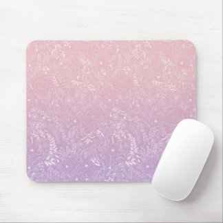 purple icy wind mouse pad