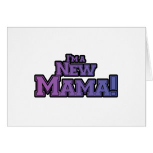 Purple I'm a New Mama Tshirts and Gifts