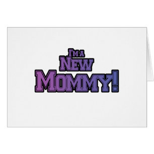 Purple I'm A New  Mummy Tshirts and Gifts