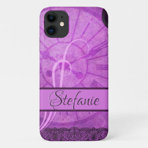 Purple in Paris Case-Mate iPhone Case
