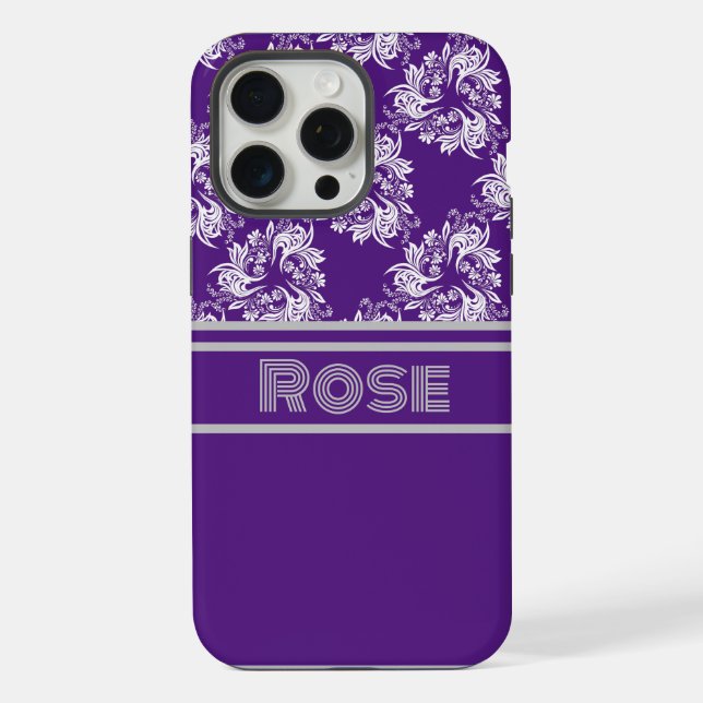 Purple iPhone Case (Back)