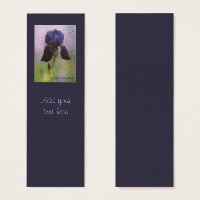 Purple Iris (Front & Back)
