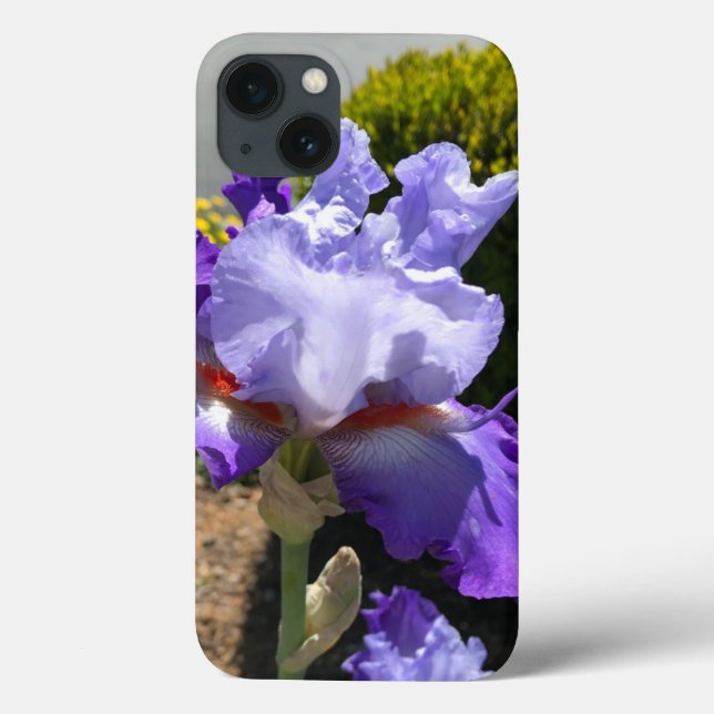 Purple Iris Case-Mate Phone Case (Back)