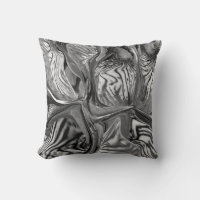 Purple Iris Flower / Black & White /