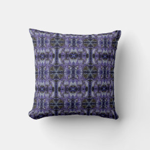 Purple Iris Flower / Fog / Mirror / Cushion