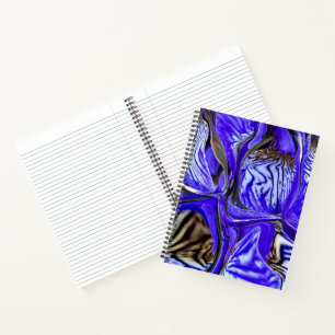 Purple Iris Flower Journal