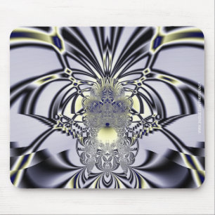 Purple Iris Mouse Pad