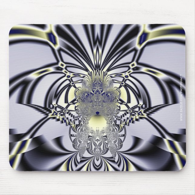 Purple Iris Mouse Pad (Front)