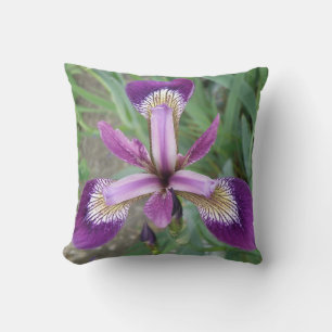 Purple Iris Pillow