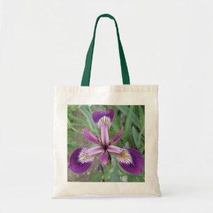 Purple Iris Tote Bag