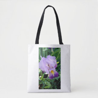 Purple Iris Tote Bag