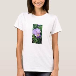 Purple Iris Womens T-Shirt