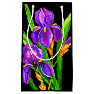 Purple Irises Gift Bag