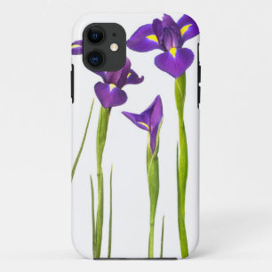 Purple Irises - Iris Flower Customised Template Case-Mate iPhone Case