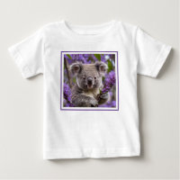 Purple Jacaranda Koala Bear,