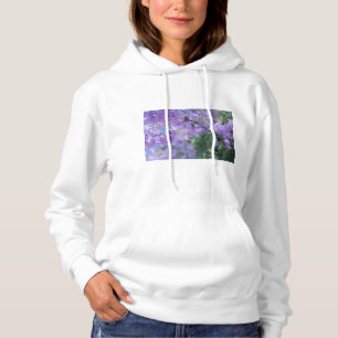 Purple Jacaranda Tree Flowers Hoodie