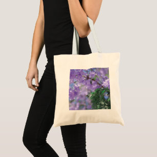 Purple Jacaranda Tree Flowers Tote Bag