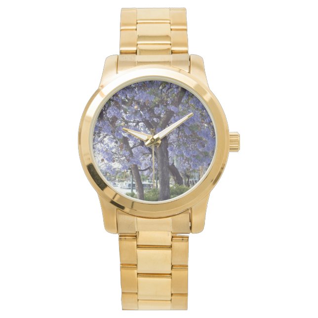 Purple Jacarandas River Murray Renmark, Watch (Front)