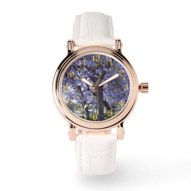 Purple Jacarandas River Murray Renmark, Watch (Front)