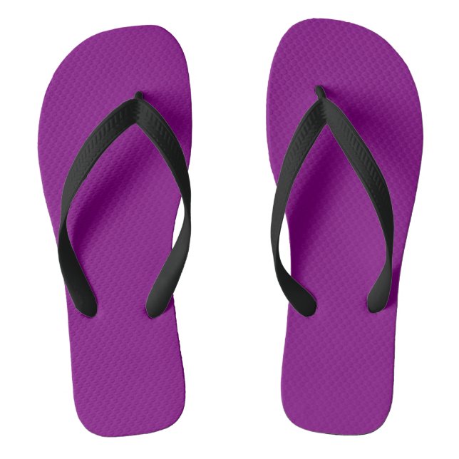 Purple Jandals (Footbed)
