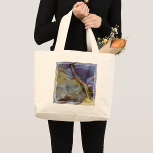 Purple Jasper Large Tote Bag