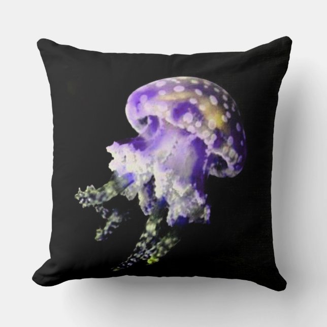Purple Jellyfish Pillow (Front)