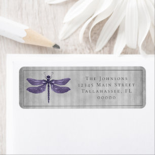 Purple Jewelled Dragonfly Wedding
